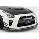 Varis 2017 Magnum Opus Front Spoiler, Carbon - 09-24 Nissan GT-R (R35)