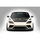 Varis Wide Version Dark Panther Cooling Bonnet (Carbon+ / With Clear Paint) - 00-09 Honda S2000 (AP1/AP2)