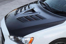 Varis Vented Hood Ver. 2 (FRP) - 08-15 Mitsubishi Lancer Evolution X (CZ4A)