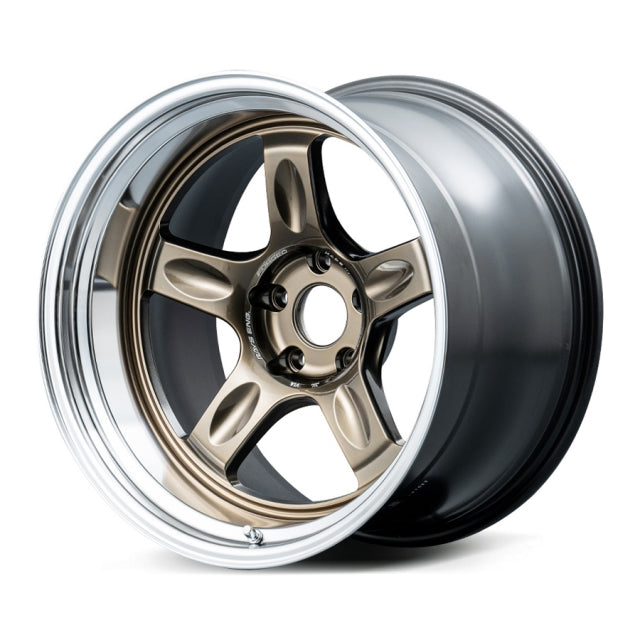 Volk Racing 21C Spec-SR Wheel  - 18x11.0 -30 | 5x114.3 | Shining Bronze Metal w/ DC Rim