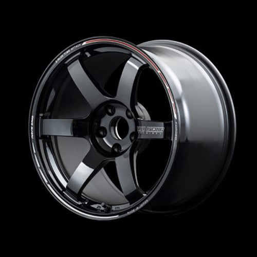 Volk Racing TE37 Saga S-Plus Time Attack Wheel - 17x8.5 +41 | 4x100 |  Black / REDOT