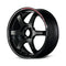 Volk Racing TE37 Sonic Time Attack Wheel  - 16x8.0 +39 | 4x100 |  Black / REDOT