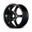 Volk Racing TE37 Sonic Time Attack Wheel  - 16x6.5 +39 | 4x100 |  Black / REDOT
