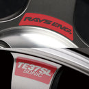 Volk Racing TE37 Sonic SL 15/16" Small Spoke Sticker Set (2 Pieces / Red)