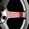 Volk Racing TE37 Saga SL 17/18" Spoke Sticker (1 Piece / Red)