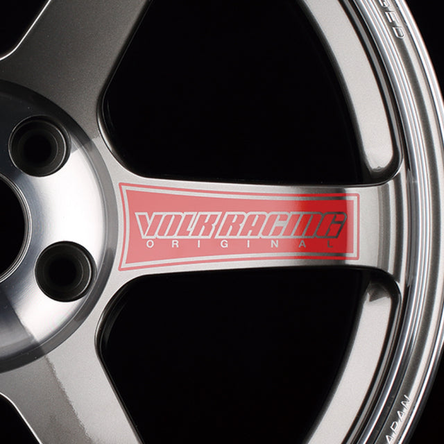 Volk Racing TE37 Saga SL 17/18" Spoke Sticker (1 Piece / Red)