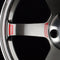 Volk Racing TE37 Saga SL 17/18" Small Spoke Sticker Set (2 Pieces / Red)
