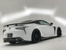 Varis Rear Wing + Base Spoiler (Carbon) - Lexus LC500 17+