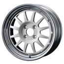 WedsSport Racing 2-Piece Wheel - 15x7.0 / Offset +25 / 4x100 (White)