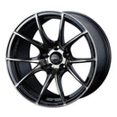 WedsSport SA-10R Wheel (Face RR) - 18x10.5 / Offset +12 / 5x114.3 (Zebra Black Bright)