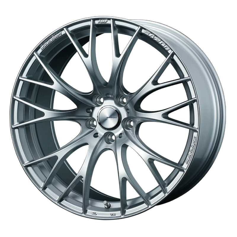 WedsSport SA-20R Wheel (Face R) - 19x9.5 / Offset +38 / 5x114.3 (VI-Silver)