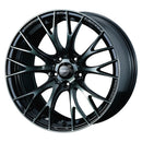 WedsSport SA-20R Wheel (Face F) - 18x8.5 / Offset +45 / 5x100 (Weds Black Clear)