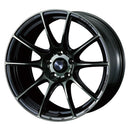 WedsSport SA-25R Wheel - 18x9.5 / Offset +12 / 5x114.3 (Weds Black Clear)