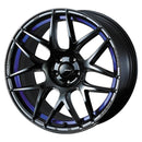 WedsSport SA-27R Wheel (Face R) - 18x9.5 / Offset +38 / 5x114.3 (Blue Light Chrome II)
