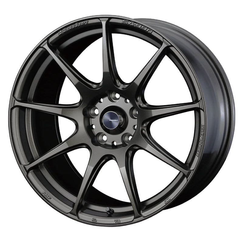 WedsSport SA-99R Wheel - 18x9.5 / Offset +45 / 5x100 (Face R / EJ-Bronze)