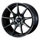 WedsSport SA-99R Wheel - 17x7.5 / Offset +48 / 5x100 (Face FR / Weds Black Clear)