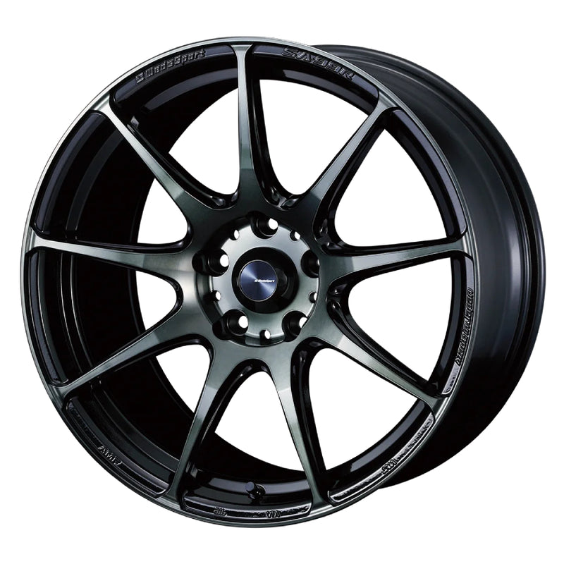 WedsSport SA-99R Wheel - 18x8.5 / Offset +50 / 5x114.3 (Face M / Weds Black Clear)
