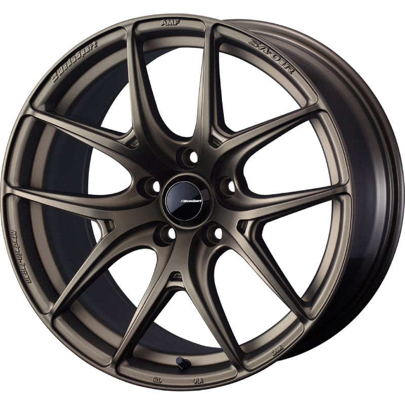 WedsSport SA-01R Wheel (Face F) - 18x7.5 / Offset +35 / 5x114.3 (EJ-Bronze II)
