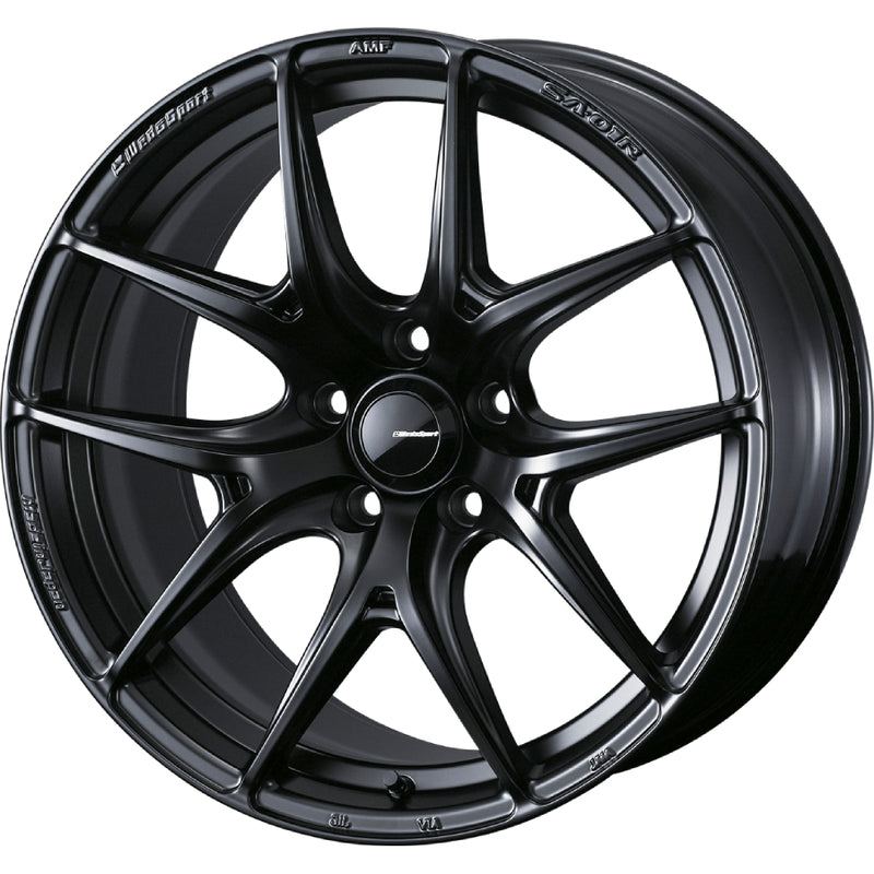 WedsSport SA-01R Wheel (Face M) - 18x8.5 / Offset +42 / 5x112 (Matte Black)