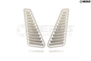 Verus Engineering X63 Hood Louver Kit - Bare Aluminum