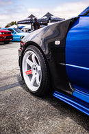 AeroLuxe 98-02 Nissan Skyline R34 Spec-ZTN Carbon Fiber Front Fenders