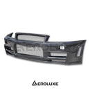 AeroLuxe 99-02 Nissan Skyline R34 GTR Spec-ZTN Carbon Fiber Front Bumper