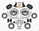 Wilwood Forged Dynalite Front Brake Kit (11.28 in Rotors) - 1949-1953 Ford - 1 Pc & / Hub Kit | 140-12913