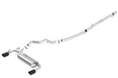 Borla Cat-Back Exhaust – 2016–2018 Ford Focus RS 2.3L with - Borla exhaust system