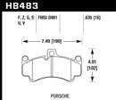 HAWK Performance DTC-80 Race Brake Pads (Front) - 01-13 Porsche 911 (996 / 997)