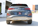 aFe Takeda 2.5" 304 Stainless Steel Axle-Back Exhaust without Muffler with Polished Tip 2018–2022 Hyundai Kona 1.6L Turbo AWD