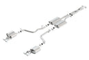 Borla Cat-Back Exhaust – 2011–2014 Dodge Challenger 3.6L Rectangle Tip - product image 3