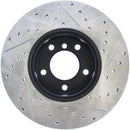 StopTech Sport Drilled & Slotted Brake Rotors – 2014-2016 BMW 228i product image 3