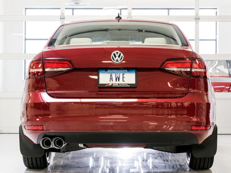 AWE Tuning Cat-Back Exhaust - 2009-2014 Volkswagen Jetta 1.4T (MK6)