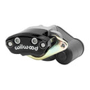 Wilwood Electronic Parking Brake Left Caliper - 0.39 in Rotor Thickness / Black Powder Coat / 4.75 in Mounting Centers / Lug Mount | 120-16298-BK