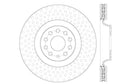 StopTech Sport Drilled Brake Rotors – 2015-2023 Volkswagen GTI product image 3
