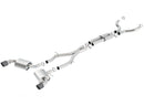 Borla Cat-Back Exhaust – 2016–2017 Chevy Camaro 6.2L Single Split Exit - product image 3