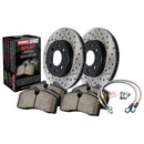 StopTech Sport Drilled & Slotted Axle Pack – 2002-2005 Honda Civic product image 3