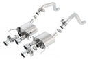 Borla Axle-Back Exhaust – 2014–2015 Chevy Corvette C7 6.2L with AFM &NPP Dual Round Rolled Center Exit - product image 4