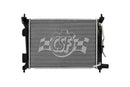 CSF Radiator - 12-17 Kia Rio 1.6L OEM Plastic