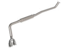 aFe Rebel Series 3 in. 304 Stainless Steel Middle-Side Exit System Polished – 15–26 Toyota Hilux 2.4/2.8L I4