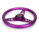 NRG 330mm Arrow Cutout Aluminum Steering Wheel