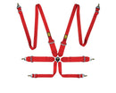 OMP First 3 2 Racing Harness – Red