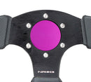 NRG Horn Delete Plate Flush Fitting - Purple