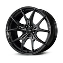 Gram Lights 57FXZ Wheel - 20x10.5 +36 5x120 | Super Dark Gunmetal and Machining Rim Edge DC 