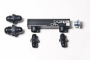 Radium Engineering Universal 4-Port Manifold – Black W/Logo – Image 3