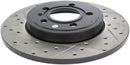 StopTech Sport Drilled & Slotted Brake Rotors – 2001-2009 Audi A4 product image 8