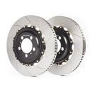 GiroDisc 2-Piece Slotted Brake Rotors – 2003-2009 Nissan 350Z (with Brembo Calipers) – Rear / Slotted