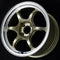Advan RG-D2 Wheel (GTR Face) - 17x8.0 / Offset +35 / 4x100 (Machining & Champagne Gold)