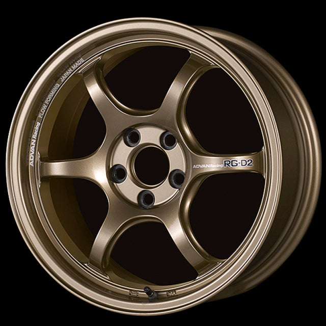 Advan RG-D2 Wheel (GTR Face) - 15x8.0 / Offset +35 / 4x100 (Racing Bronze)