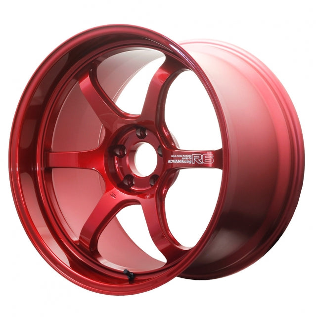 Advan Racing R6 Wheel - 20x11.0 / Offset +5 / 5x114.3 (Racing Candy Red)